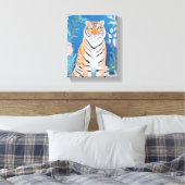 Garden Tiger Leinwanddruck (Insitu (Schlafzimmer))