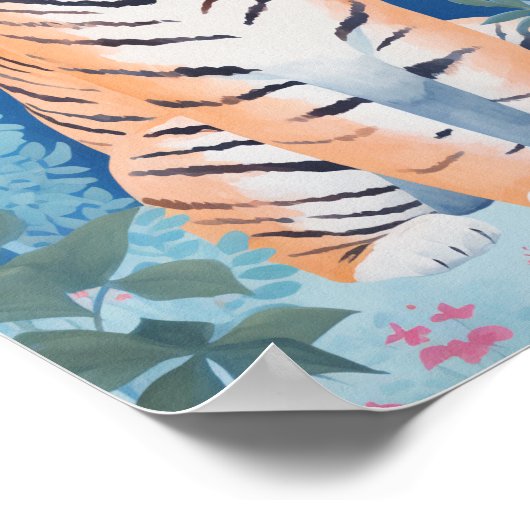 Garden Tiger Poster (Ecke)