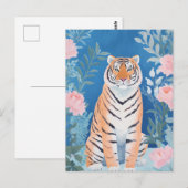 Garden Tiger Postkarte (Vorne/Hinten)