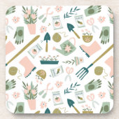 Garden Time Cork-Backed Untersetzer (Vorderseite)