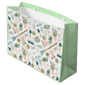 Garden Time Geschenktasche Große Geschenktüte (Rückseite Schrägansicht)
