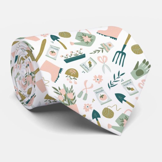 Garden Time Krawatte (Gerollt)