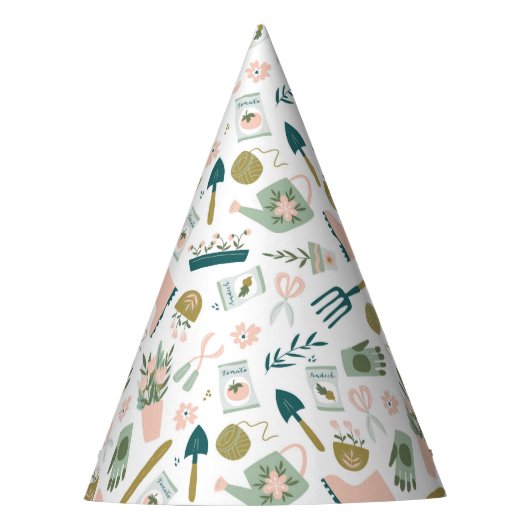 Garden Time Party Hat Partyhütchen (Vorderseite)