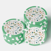 Garden Time Poker Chips (Stapel)