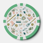 Garden Time Poker Chips (Vorderseite)