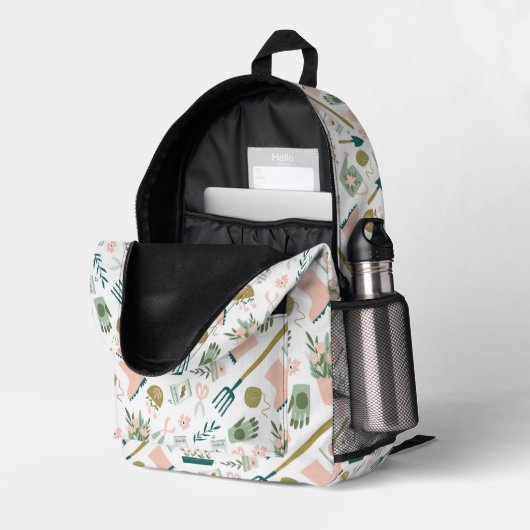 Garden Time Rucksack #3 (Rückseitige Ecke links (Offen) )