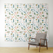 Garden Time Tapestry Wandteppich (Beispiel (Horizontal))