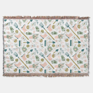 Garden Time Throw Decke