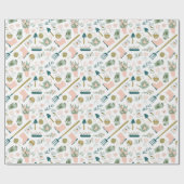 Garden Time Wrapping Paper Geschenkpapier (Flach)