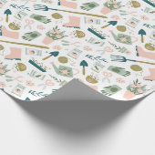 Garden Time Wrapping Paper Geschenkpapier (Ecke)