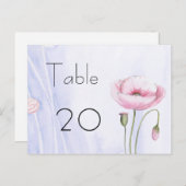 Garden Tischnummer Postcard (Vorne/Hinten)