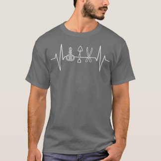 Garden Tools Heartbeat Gardener 1 T-Shirt