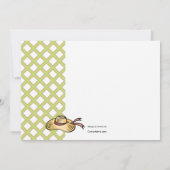 Garden Tools Luncheon Einladung (Rückseite)