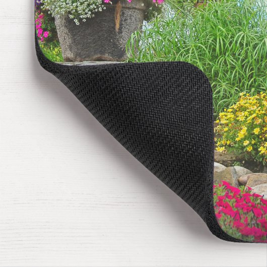 Garden Trellis Impressionismus Mousepad (Ecke)