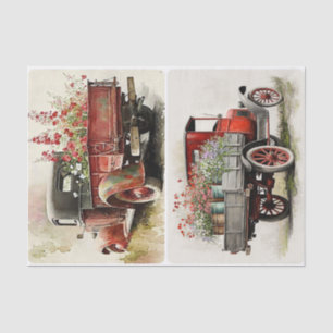 Garden Trucks Seidenpapier