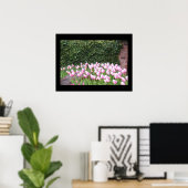 Garden Tulips Picture Poster (Heimbüro)