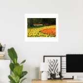 Garden Tulips Poster (Heimbüro)