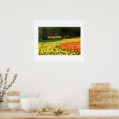 Garden Tulips Poster (Küche)