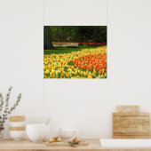 Garden Tulips Poster (Küche)