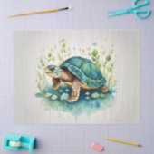 Garden Turtle Serenity Seidenpapier (Basteln)