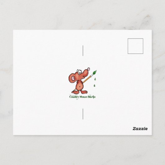 Garden Verse Rudyard Kipling Wasserfarben Blume C Postkarte (Rückseite)