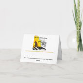 Garden View Traum Große Karte (Rückseite)