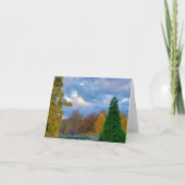 Garden View Traum Große Karte (Vorderseite)