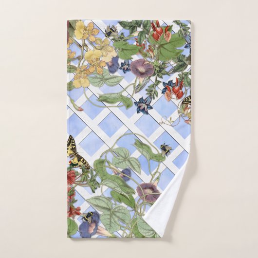 Garden Vignette Badhandtuch Set (Handtuch)