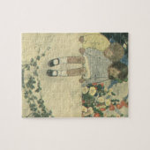 Garden Wall Jessie Willcox Smith, Vintage Kinder Puzzle (Horizontal)
