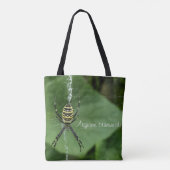 Garden & Wasp Spinnen Totbeutel Tasche (Rückseite)
