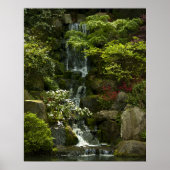 Garden Waterfall Poster (Vorne)