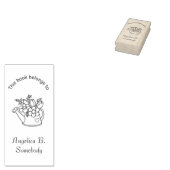 Garden Watering Dose mit Blume Buchzeichen Gummistempel (Stempel)