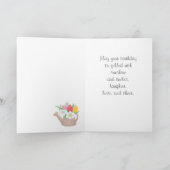 Garden Watering Dose mit Blume - Happy Birthday Karte (Innenseite)