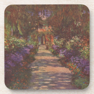 Garden Way - Claude Monet - c1902 Getränkeuntersetzer