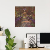Garden Way - Claude Monet - c1902 Poster (Heimbüro)