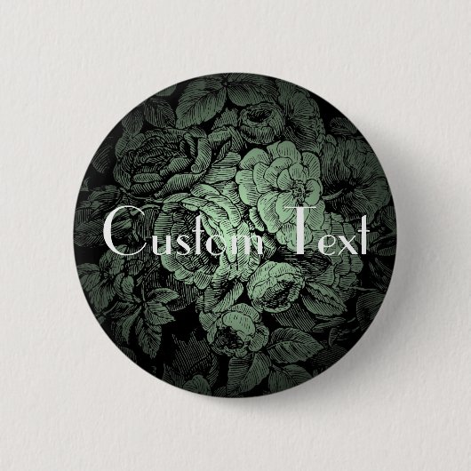 Garden Wedding Button: Custom Button (Vorderseite)