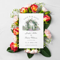 Garden Wedding Party Blumengarten Tür