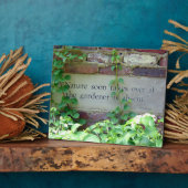 Garden Weeding Wisdom - Parco delle camelie Innisw Fotoplatte (Seite)