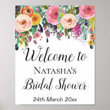 Garden Welcome Sign - Bridal | Babyduschzeichen