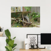 Garden Wheelbarrow Poster (Heimbüro)