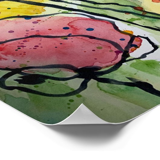 Garden Whimsy Poster (Ecke)