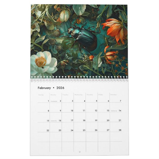 Garden Whispers – Insects & Wings Among Blossoms 2 Kalender (Feb 2026)