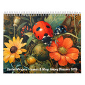 Garden Whispers – Insects & Wings Among Blossoms 2 Kalender (Titelbild)