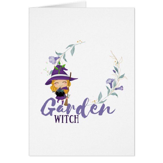 GARDEN WITCH - Personalize with text, spell, sigil (Vorne)
