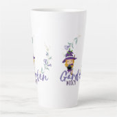 GARDEN WITCH - Personalize with text, spell, sigil Milchtasse (Vorderseite)