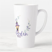 GARDEN WITCH - Personalize with text, spell, sigil Milchtasse (Rechts)