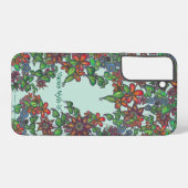 *'Garden Wyth-In' Design Samsung Galaxy Hülle (Rückseite (Horizontal))