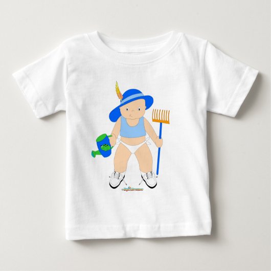 Gardenbaby Baby T-shirt (Vorderseite)