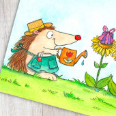 Gardener Birthday Postkarte