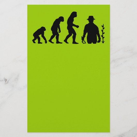 Gardener Evolution Briefpapier (Vorderseite)